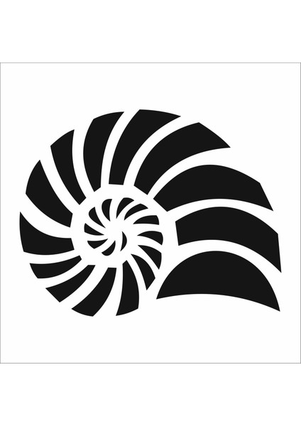 Stencil Sarayi Boyama Şablon Deniz - 8589