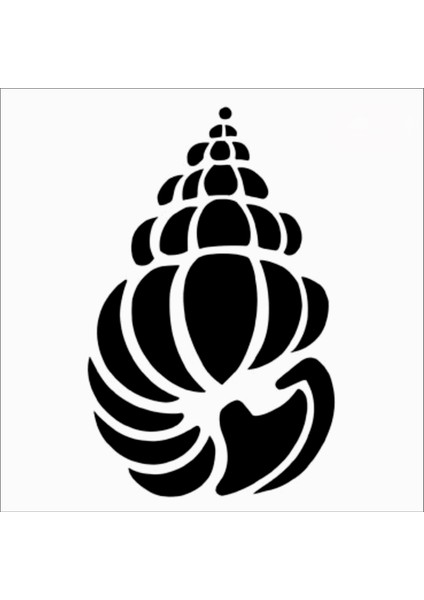 Stencil Sarayi Boyama Şablon Deniz - 8359