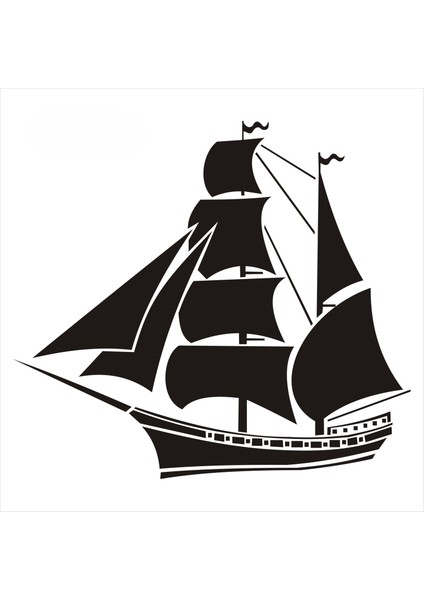 Stencil Sarayi Boyama Şablon Deniz - 8802