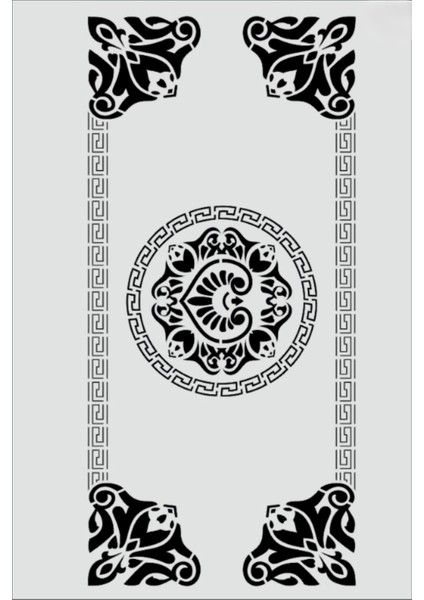 Stencil Sarayi Boyama Şablon Desenler - 8636