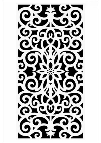 Stencil Sarayi Boyama Şablon Desenler - 8615