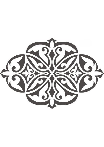 Stencil Sarayi Boyama Şablon Desenler - 4598