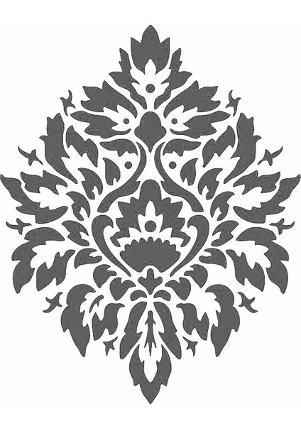 Stencil Sarayi Boyama Şablon Desenler - 4678