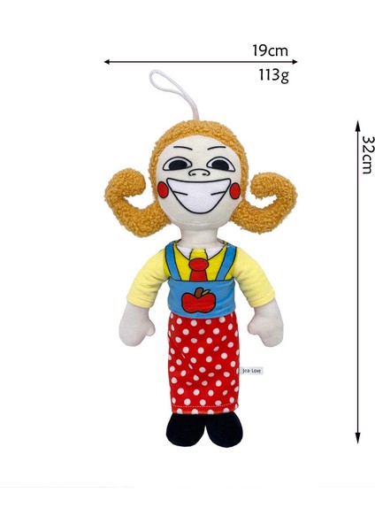 JeaLove Jea.love 2 Korkunç Gülümseyen Hayvan Peluş Oyuncaklar (Yurt Dışından) modelleri
