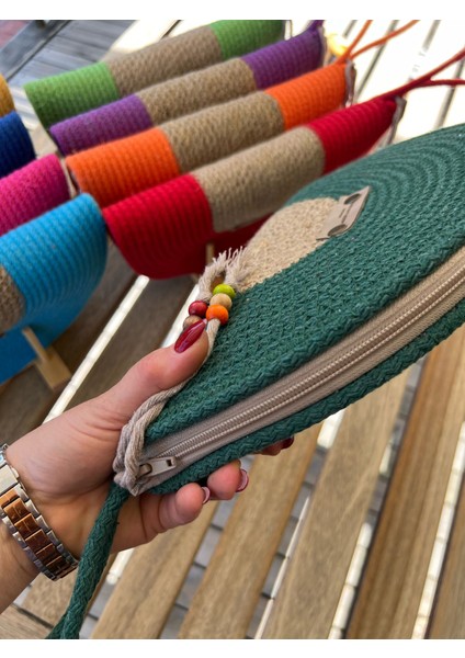 Bella Yarım Ay D Clutch Portföy Çanta,abiye Çanta, Hediyelik