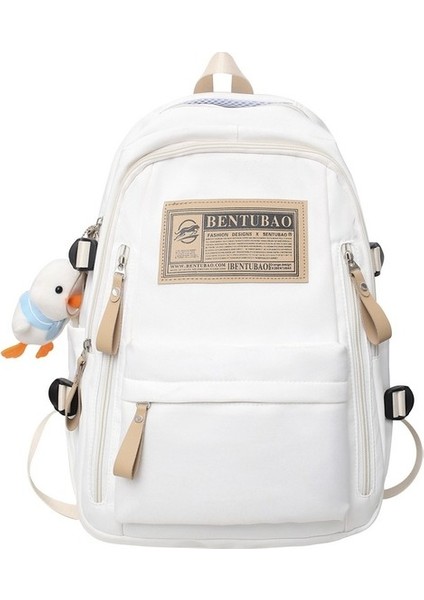 Yeni Stil Üniversite Öğrencileri Basit Seyahat Bilgisayar Sırt Çantası Lise Ortaokul Öğrencileri Büyük Kapasiteli Okul Çantası (Yurt Dışından)