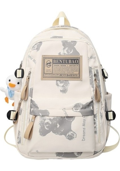 Yeni Stil Üniversite Öğrencileri Basit Seyahat Bilgisayar Sırt Çantası Lise Ortaokul Öğrencileri Büyük Kapasiteli Okul Çantası (Yurt Dışından)