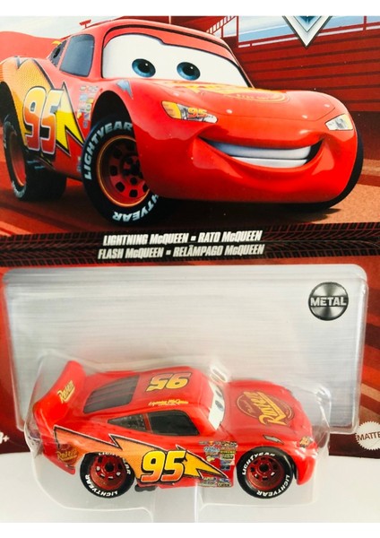 2022 Yeni - New Disney Pixar Cars Lightning Mcqueen Flash Araba #95 Rato 1:64 Ölçek Marka modelleri