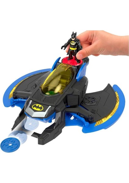 Lisanslı Imaginext Dc Super Friends Batwing Figür Araba