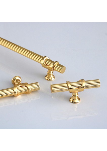 Arsin Altın Metal Kulp 192 Mm-19.2 cm Mobilya Çekmece Dolap Kapak Mutfak Dolabı Kulpları Kulbu Kulpu