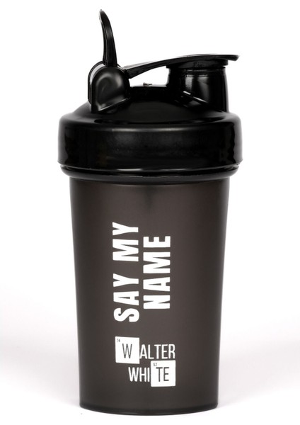 Protein Shaker,karıştırıcı Shaker,sporcu Shaker,antreman Shaker Siyah 550 ml