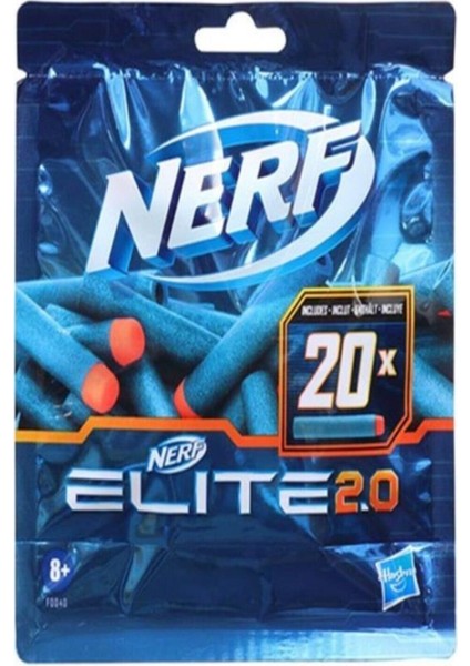 Elite 2.0 Dart 20LI Yedek Paket Erkek Çocuk Yedek Silah Mermisi