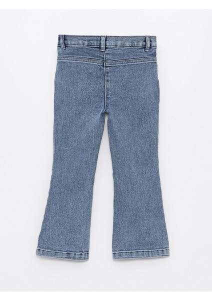 Lcw Baby Beli Lastikli Basic Kız Bebek Jean Pantolon