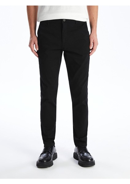 Classic Dar Kalıp Erkek Chino Pantolon