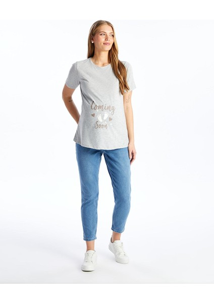 Maternity Karın Panelli Mom Fit Hamile Jean Pantolon fiyatları