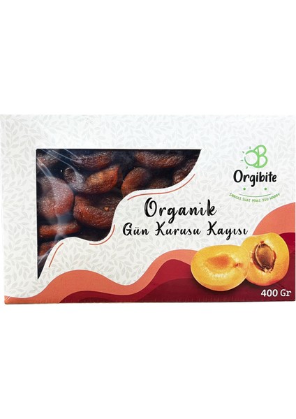 400gr Organik Gün Kurusu Kayısı