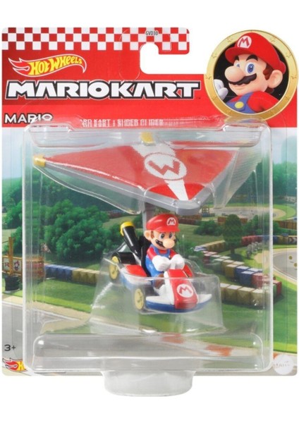 Oyuncak Hot Wheels Mario Kart Planörlü Araçlar (Karışık Model 1 Adet) GVD30