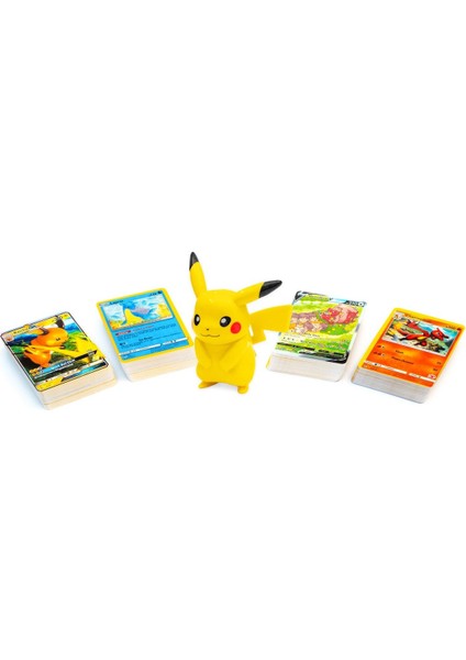 50'li Trading Card Game Oyun Kartı - Pikachu Figür