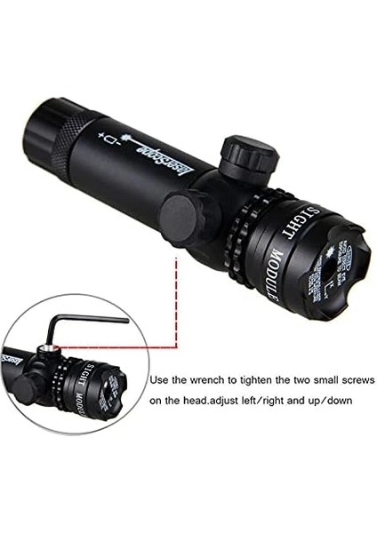 Taktik Ayarlanabilir Yeşil Lazer Sight Dot