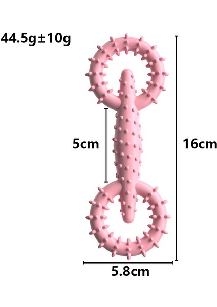 Pet Çekme Halkası Köpek Çiğneme Kemirme Diş Çıkarma Çubuğu Interaktif Köpek Oyuncakları (Yurt Dışından)