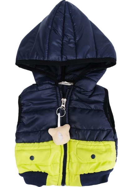 Kapüşonlu Kolsuz Şişme Yelek