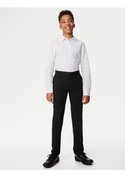 Slim Fit Okul Pantolonu (2-18 Yaş)