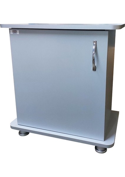 60 cm Mdf Gri Ithal Akvaryum Sehpa 60 x 35 x 62 cm