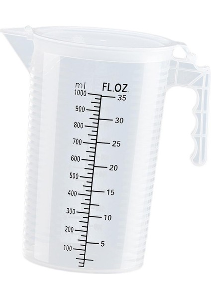 Ölçü Kabı Taşınır Isıya Dayanıklı Ölçü Kabı I Mutfak 1l (Yurt Dışından)
