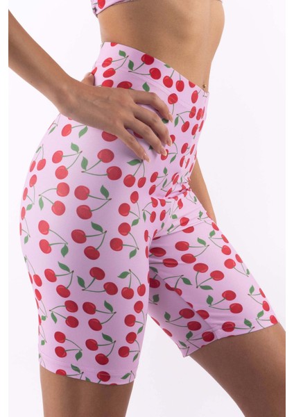 Kadın Tayt - Kiraz