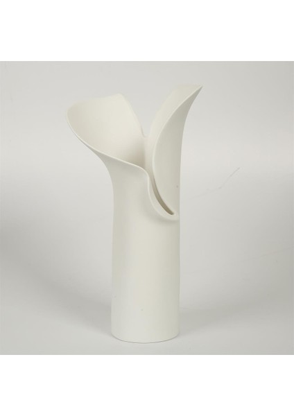 Beyaz Lilyum Vazo 10*19*35 cm AK.JM00014