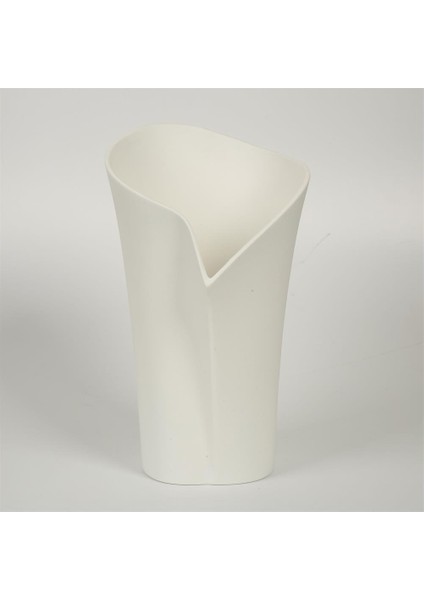 Beyaz Lale Vazo 1 18*18*16 cm AK.JM00017