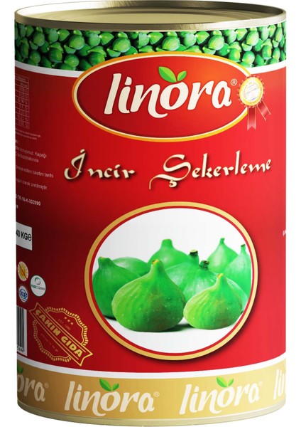 Incir Şekerleme 5kg/1 Teneke