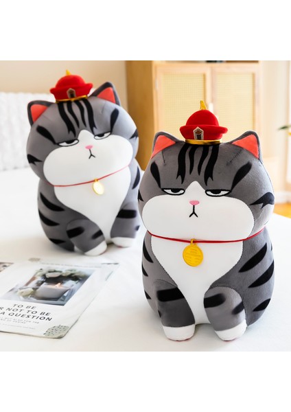 35C'M Internet Ünlü Kedi Bebek Karikatür Animasyon Peluş Oyuncak Yastık (Yurt Dışından)