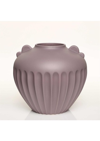 Antıque Kahve Vazo Kısa 27*27*24 cm AK.JL0059