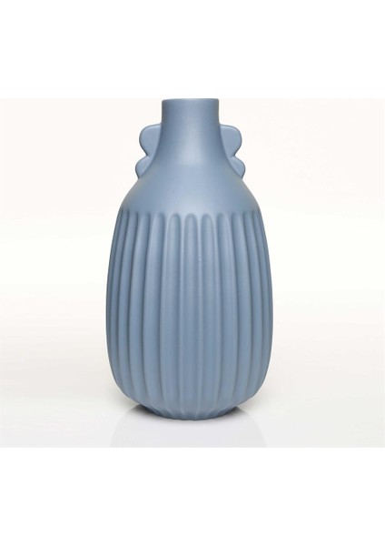 Antıque Mavi Vazo Orta 17*17*33 cm AK.JL0053
