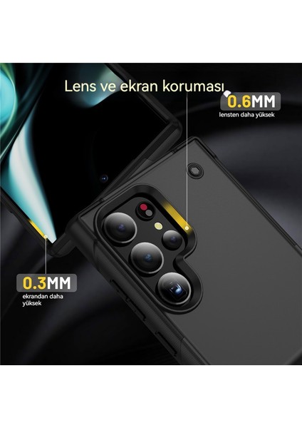 Xiaopeng Store Xiaopengstore Samsung S24ULTRA Buzlu Pivot Telefon Kılıfı (Yurt Dışından)