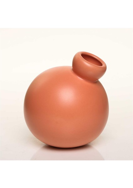 Suncoral Yuvarlak Kiremit Vazo 13*13*15 cm AK.JL0025