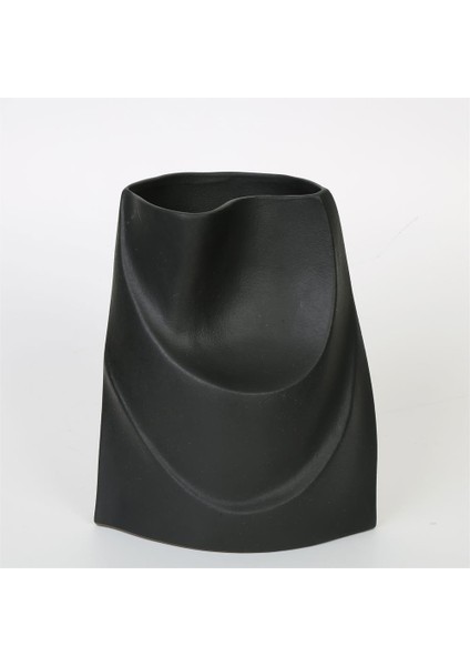 Siyah Boğumlu Vazo 24*22*31 cm AK.JM00023