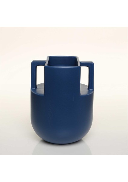 Handle Mavi Vazo Orta 16*16*20 cm AK.JL0039