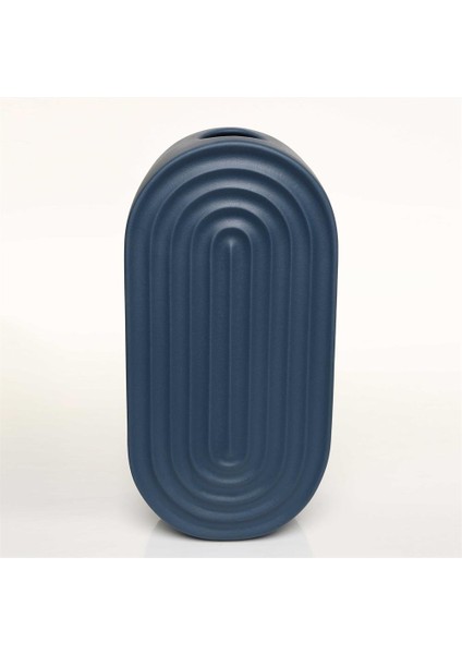 Oasıs Mavi Vazo Büyük 15*11*31 cm AK.JL0002