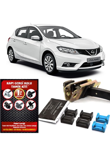 Nissan Pulsar Kapı Gergi (Limitör) Tamir Kiti 2013-2017 (2 Kapı Set)