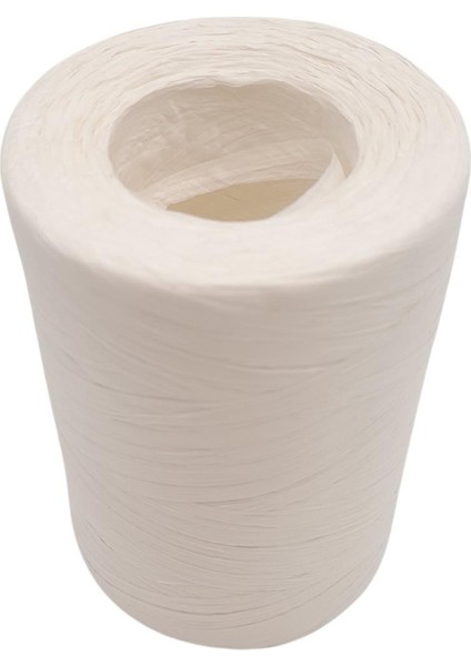 100 gr Ithal Bambu Natural Soft Rafya Beyaz Renk NO:D01 fiyatları