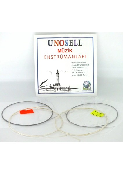 1 Takım Kısa Sap 0.18 mm Saz Teli