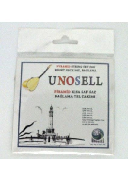 1 Takım Kısa Sap 0.18 mm Saz Teli