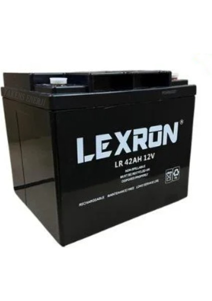 42 Ah Jel Akü Lexron