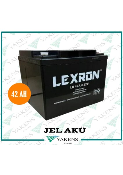 42 Ah Jel Akü Lexron