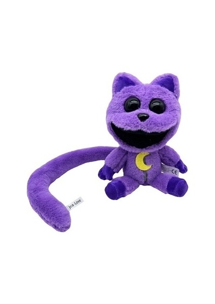 20CM Canavar Catnap Korku Hayvan Serisi Mor Kedi Oyuncak Peluş (Yurt Dışından)