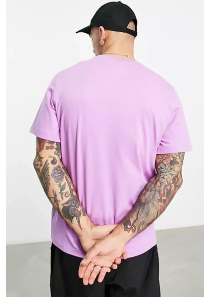Sportswear Clup Tee Lila Renk Erkek Spor Tişört fiyatları