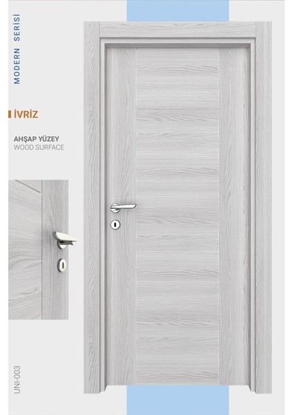 Melamin Modern Ivriz Oda Kapısı, 76/204/18-27 cm fiyatları