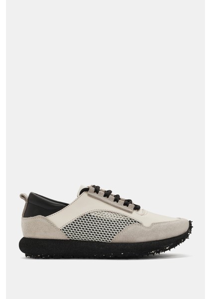 Northom Kadın Siyah-Gri Fileli Sneaker